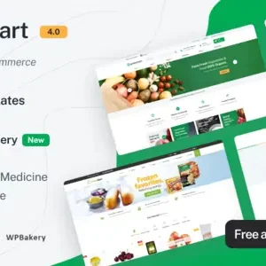 GreenMart Organic & Food WooCommerce WordPress Theme