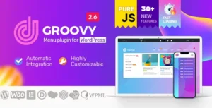 Groovy Responsive Mega Menu Plugin for WordPress