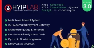 HYIPLAB Complete HYIP Investment System WordPress