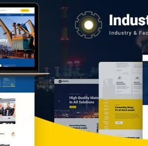 Industris Factory & Business WordPress Theme