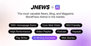 JNews – WordPress Newspaper Magazine Blog AMP Theme