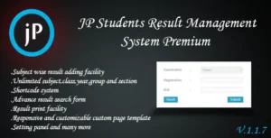 JP Students Result Management System Premium Download