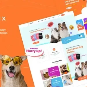 Jinx Pet Shop & Veterinary WooCommerce Theme