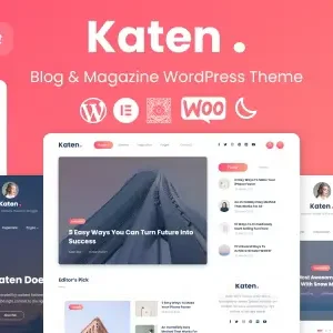 Katen Blog & Magazine WordPress Theme