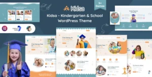 Kidsa Kindergarten & School WordPress Theme