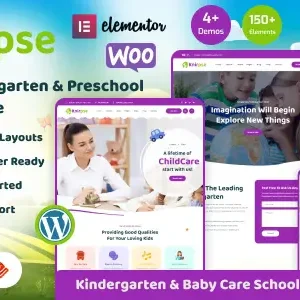 Knirpse Kindergarten & Baby Care WordPress Theme