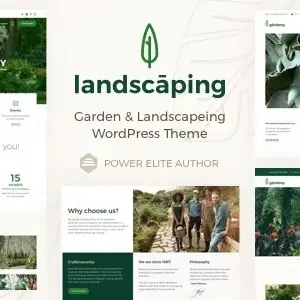 Landscaping Garden Landscaper Theme