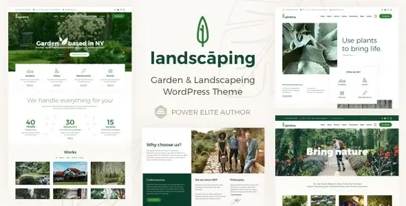 Landscaping Garden Landscaper Theme