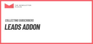 Newsletter – Leads Addon