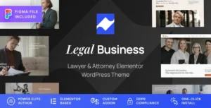 Legal Business Attorney & Lawyer WordPress Theme