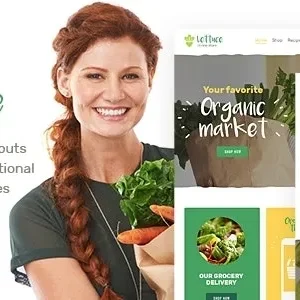 Lettuce Your Organic & Eco WordPress Theme