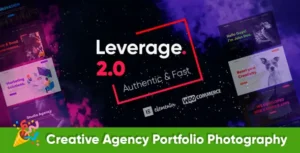 Leverage Creative Agency & Portfolio WordPress Theme