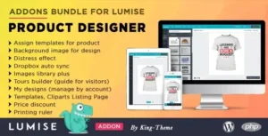 Lumise Product Designer WooCommerce WordPress