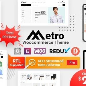 Metro Minimal WooCommerce WordPress Theme