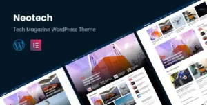 Neotech Magazine Elementor WordPress Theme