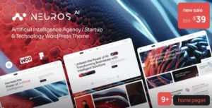 Neuros AI Agency & Technology WordPress Theme