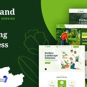 OnLand Gardening WordPress Theme