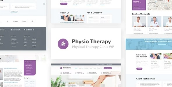 Physio Physical Therapy & Medical Clinic WP Theme