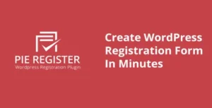 Pie Register Premium WordPress Registration Plugin