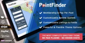 PointFinder   Directory & Listing WordPress Theme