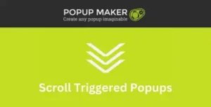 Popup Maker – Scroll Triggered Popups