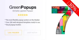 Popup Plugin for WordPress – Green Popups (formerly Layered Popups)