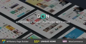 Gon Responsive Multi-Purpose WordPress Theme