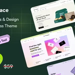 PrintSpace Printing Services & Design Online WooCommerce WordPress theme