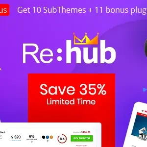 REHub Price Comparison, Multi Vendor Marketplace WordPress Theme