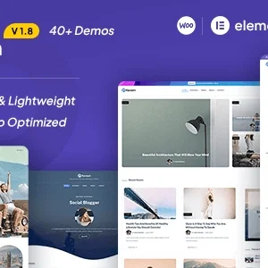 Raveen Personal Blog & Magazine WordPress Theme