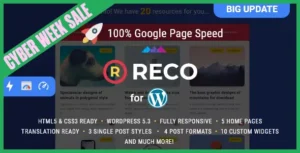 Reco – Minimal Theme for Freebies