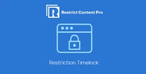 Restrict Content Pro – Restriction Timelock