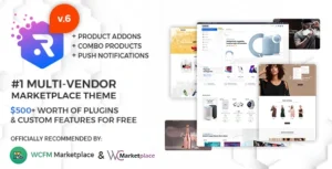 Rigid WooCommerce Theme for WCFM Multi Vendor Marketplaces