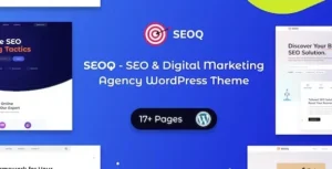 SEOQ SEO & Digital Marketing Agency WordPress Theme