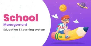 School Management – Education & Learning Plugin