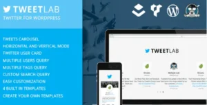 Tweetlab Twitter Slider & Usercard for WordPress