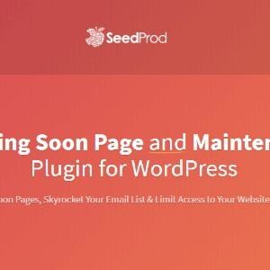 SeedProd Coming Soon Pro, Maintenance Mode