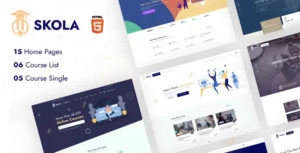 Skola LMS Online Courses WordPress Theme