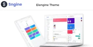 Elengine Theme for Sngine