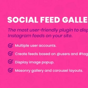 Social Feed Gallery Pro