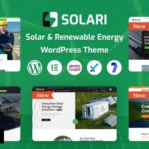 Solari Ecology & Solar Energy WordPress Theme