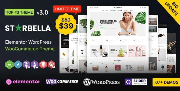 StarBella WP Multi-purpose Elementor WooCommerce Theme