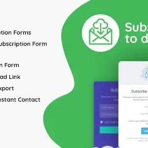 Subscribe to Download – An advanced subscription plugin for WordPress