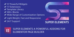 Super Elements Addons for Elementor