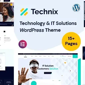 Technix Technology & IT Solutions WordPress Theme