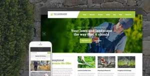 The Landscaper Lawn & Landscaping WP Theme