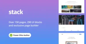 Stack – Multi-Purpose WordPress Theme with Variant Page Builder & Visual Composer