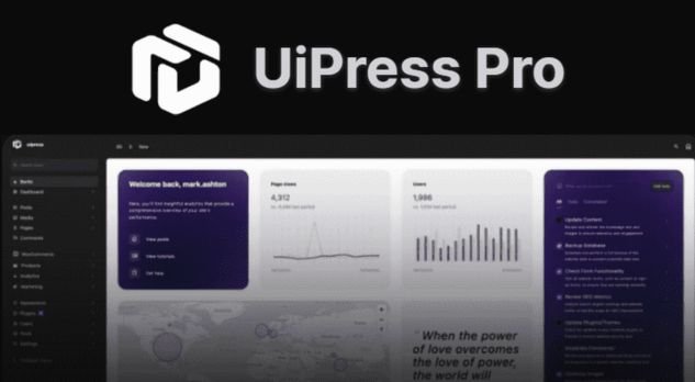 UIPress Pro WordPress Plugin