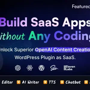 UltimateAI OpenAI Content Generation WordPress App as SaaS