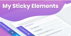 My Sticky Elements – WordPress Plugin